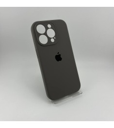 Силикон Original RoundCam Case Apple iPhone 15 Pro (19) Dark Grey