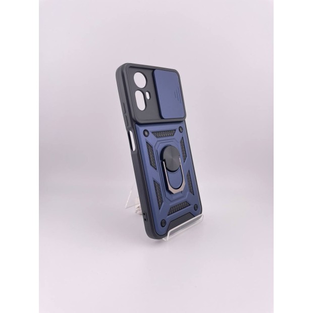 Бронь-чехол Ring Serge Armor ShutCam Case Xiaomi Redmi Note 12S 4G (Синий)