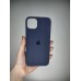 Силикон Original Round Case Apple iPhone 14 Plus (09) Midnight Blue