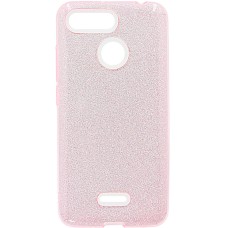 Силиконовый чехол Glitter Xiaomi Redmi 6 (Розовый)