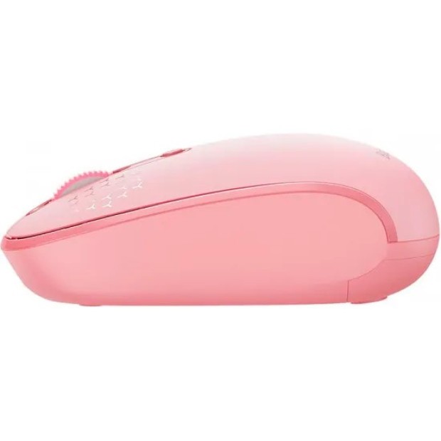 Мышь беспроводная Baseus F01B 2.4G + Bluetooth Connection (Pink)