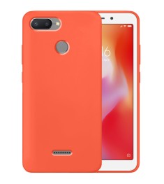 Силикон Original 360 Case Xiaomi Redmi 6 (Оранжевый)