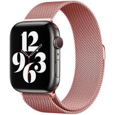 Ремешок Milanese Loop Apple Watch 42 / 44 mm (Pink)