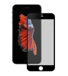 Матовое защитное стекло для Apple iPhone 6 Plus / 6s Plus (без отпечатков) Black..