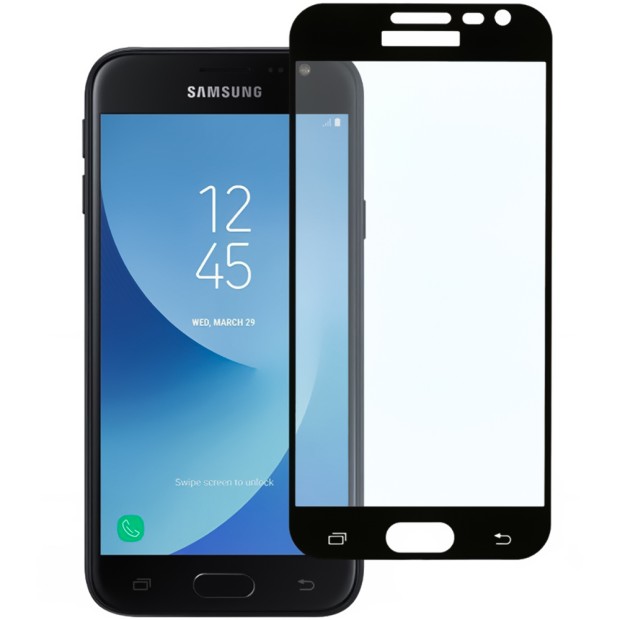 Стекло 3D Samsung Galaxy J3 (2016) J320 Black