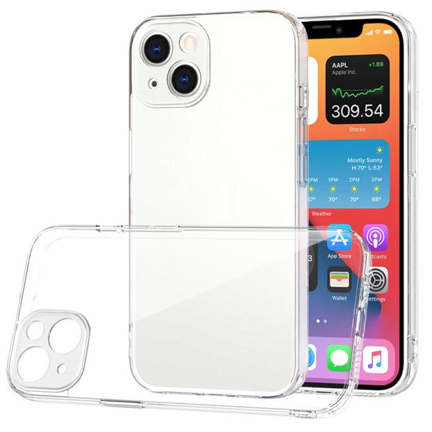 Силикон Virgin ShutCam Case Apple iPhone 13 (Прозрачный)