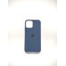 Чехол Silicone Case with MagSafe Apple iPhone 12 / 12 Pro (Deep Navy)