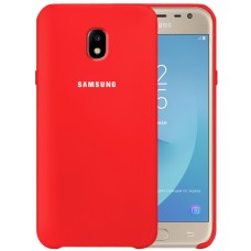 Силикон Original 360 Case Logo Samsung Galaxy J3 J330 (Красный)