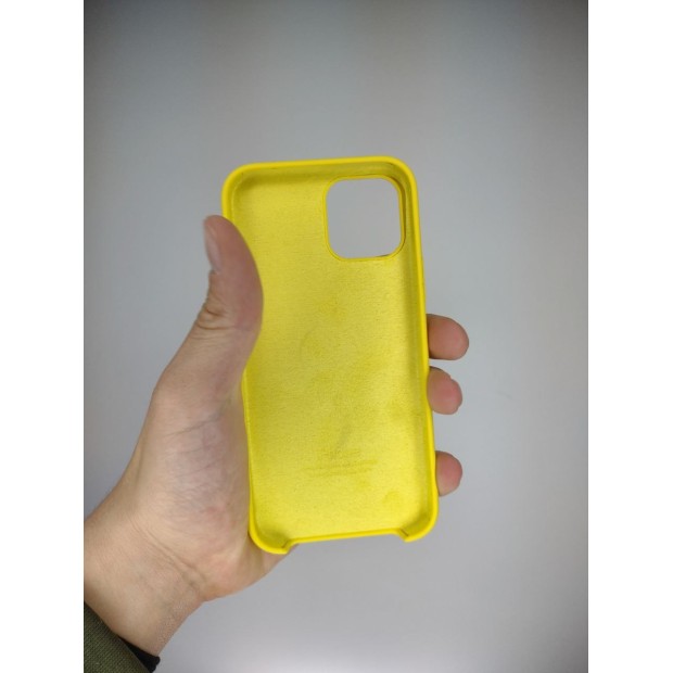 Силикон Original Case Apple iPhone 12 / 12 Pro (13) Yellow