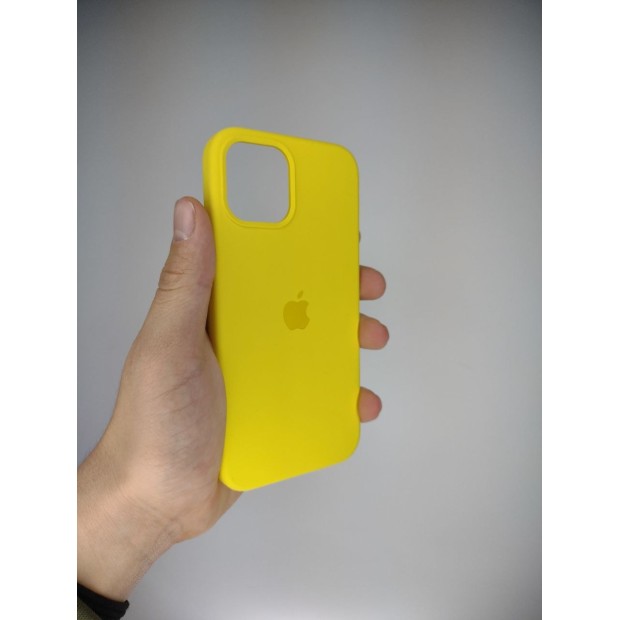 Силикон Original Case Apple iPhone 12 / 12 Pro (13) Yellow