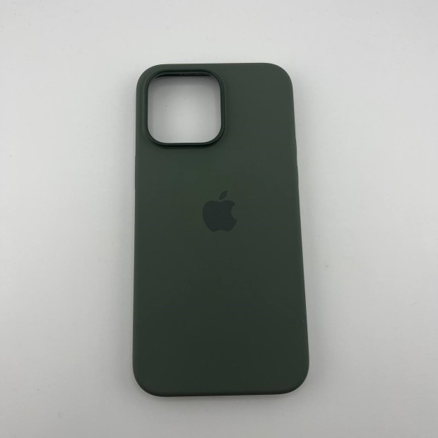 Чехол Silicone Case with MagSafe Apple iPhone 14 Pro Max (Olive)