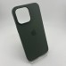 Чехол Silicone Case with MagSafe Apple iPhone 14 Pro Max (Olive)