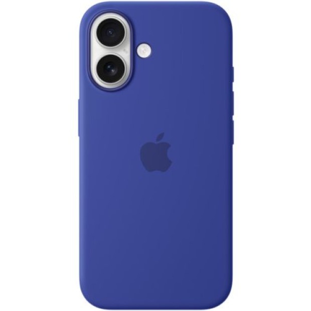 Чехол Silicone Case with MagSafe Apple iPhone 16 (Ultramarine)