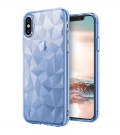 Силиконовый чехол Prism Case Apple iPhone XS Max (синий)