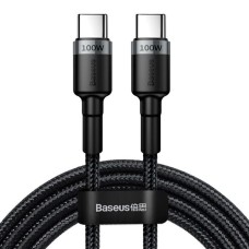 USB-кабель Baseus Cafule PD2.0 100W (2m) (Type-C to Type-C) (Чёрный) CATKLF-ALG1