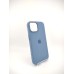 Чехол Silicone Case with MagSafe Apple iPhone 15 (Winter Blue)