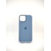 Чехол Silicone Case with MagSafe Apple iPhone 15 (Winter Blue)