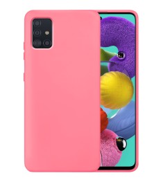 Силикон Original 360 Case Samsung Galaxy A51 (2020) (Розовый)