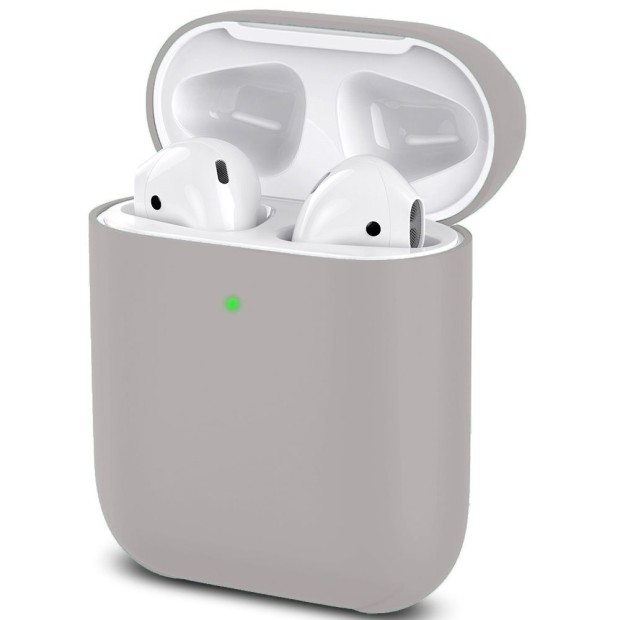 Чехол для наушников Apple AirPods 2 Slim (Stone)