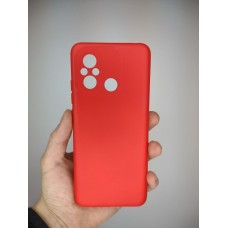 Силикон Original 360 ShutCam Case Xiaomi Redmi 12C / 11A (Красный)