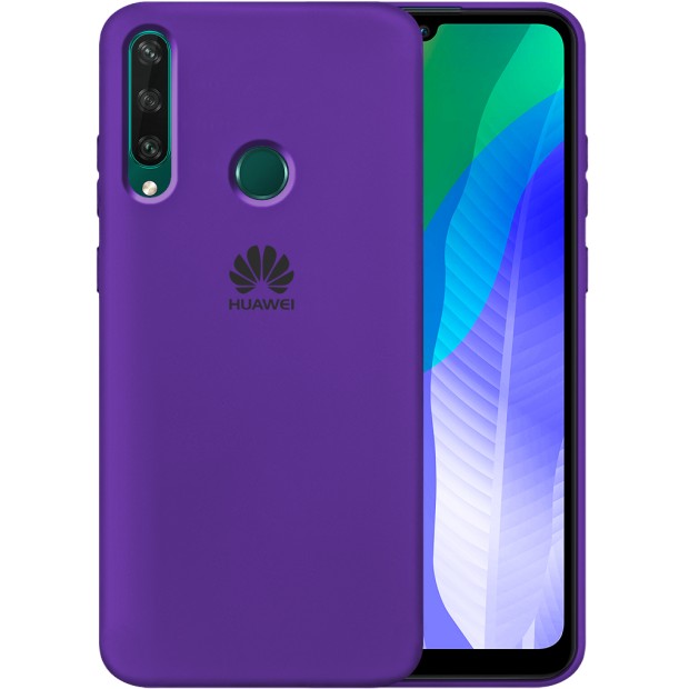 Силикон Original Case Huawei Y6P (Фиолетовый)