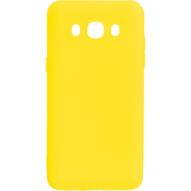 Чехол Силикон iNavi Color для Samsung Galaxy J5 (2016) J510 (желтый)