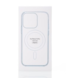 Чехол Clear Case with MagSafe Apple iPhone 16 Pro (Прозрачный)