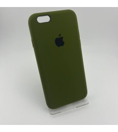 Силикон Original Round Case Apple iPhone 6 / 6s (46) Deep Green