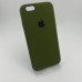 Силикон Original Round Case Apple iPhone 6 / 6s (46) Deep Green