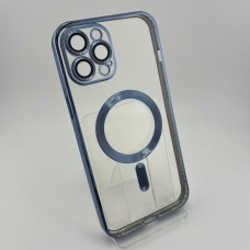 Чехол UMKU Shining with MagSafe Apple iPhone 12 Pro Max (Sierra Blue)