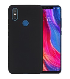 Силиконовый чехол iNavi Color Xiaomi Mi8 (Черный)