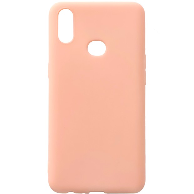 Силиконовый чехол iNavi Color Samsung Galaxy A10s (2019) (Розовый)