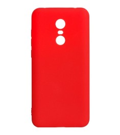 Силиконовый чехол iNavi Color Xiaomi Redmi 5 Plus (красный)