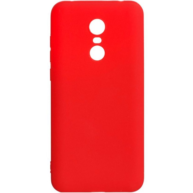 Чехол Силикон iNavi Color Xiaomi Redmi 5 Plus (красный)