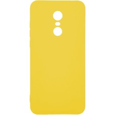 Силиконовый чехол iNavi Color Xiaomi Redmi 5 Plus (желтый)