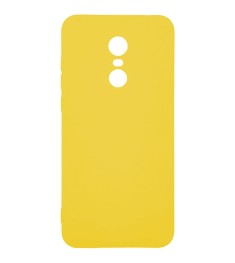 Силиконовый чехол iNavi Color Xiaomi Redmi 5 Plus (желтый)
