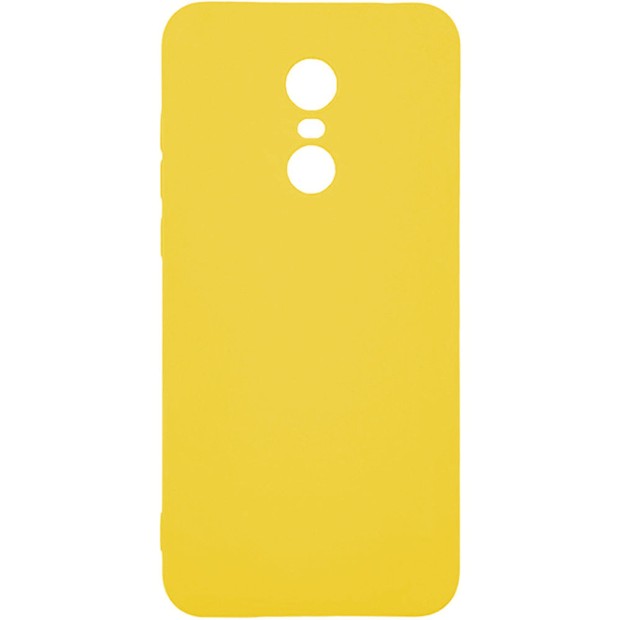 Чехол Силикон iNavi Color Xiaomi Redmi 5 Plus (желтый)