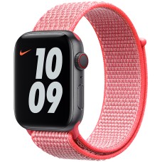 Ремешок Nylon Apple Watch 42 / 44 mm (Розовый)