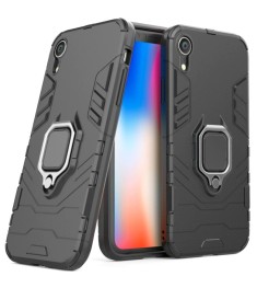 Бронь-чехол Ring Armor Case Apple iPhone XR (Чёрный)