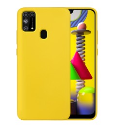 Силикон Original 360 Case Samsung Galaxy M31 (2020) (Жёлтый)