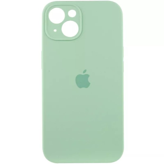 Силикон Original RoundCam Case Apple iPhone 15 (21) Turqouise