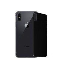 Защитное стекло 5D Apple iPhone X / XS Black (на заднюю сторону)