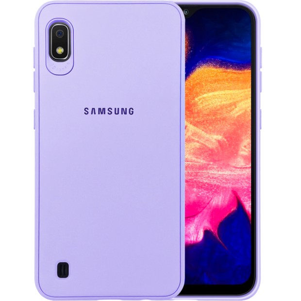 Силиконовый чехол Junket Case Samsung Galaxy A10 (2019) (Фиолетовый)