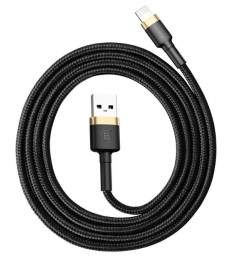 USB-кабель Baseus Cafule Special Edition 2.4A (1m) (Lightning) (Золотой/Чёрный) ..