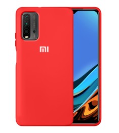 Силикон Original 360 Case Logo Xiaomi Redmi 9T (Красный)