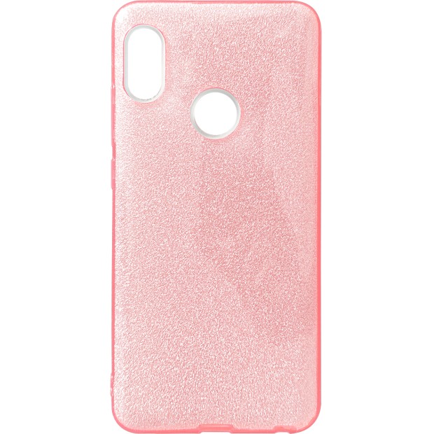 Силиконовый чехол Glitter Xiaomi Mi6x / Mi A2 (Розовый)