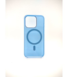 Чехол Clear Case Premium with MagSafe Apple iPhone 15 Pro (Royal Blue)