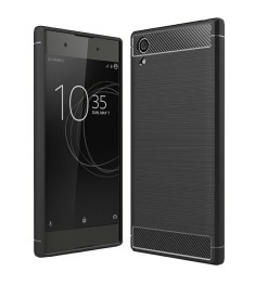 Силиконовый чехол Polished Carbon Sony XA One / XA1 (Черный)