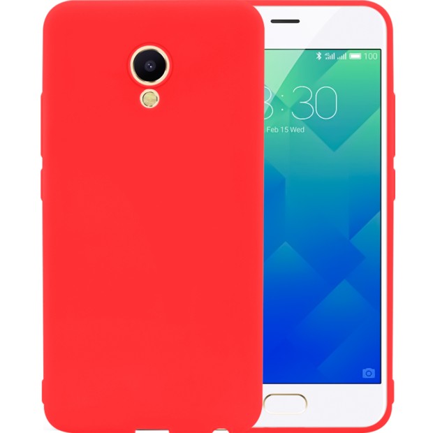 Силиконовый чехол iNavi Color Meizu M6 (Красный)
