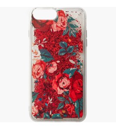 Силиконовый чехол Liquid Fashion Apple iPhone 7 Plus / 8 Plus (Rose)